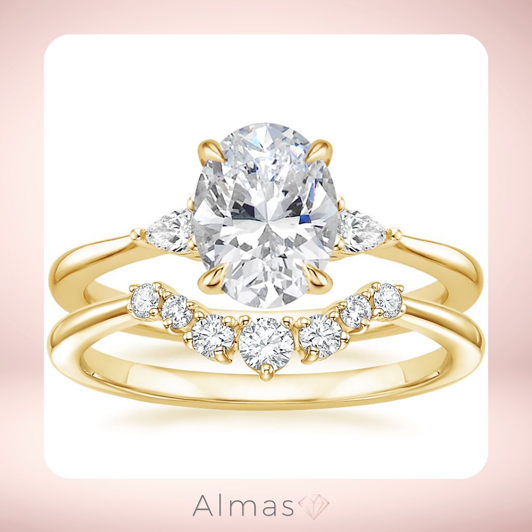 Oval-cut ring inspiration by Almas